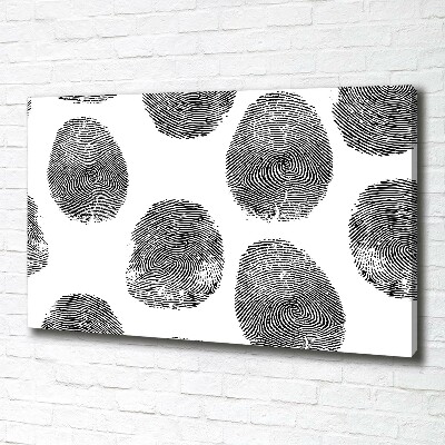 Canvas wall art Fingerprints