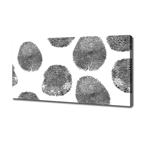 Canvas wall art Fingerprints