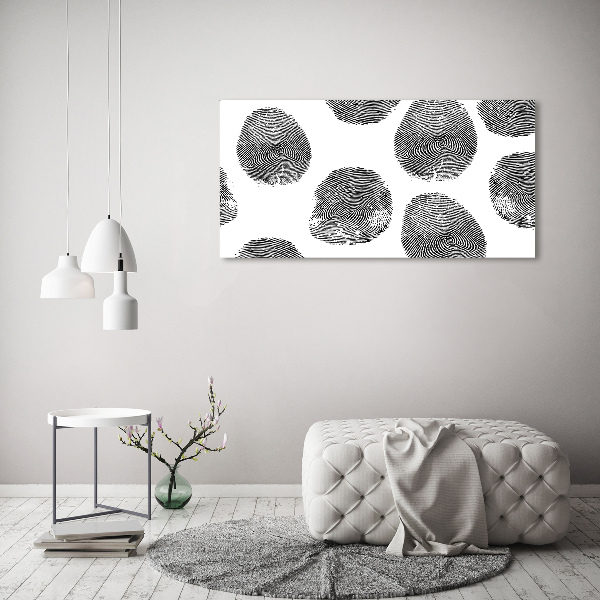 Canvas wall art Fingerprints