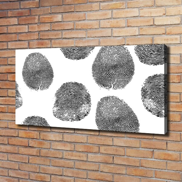 Canvas wall art Fingerprints