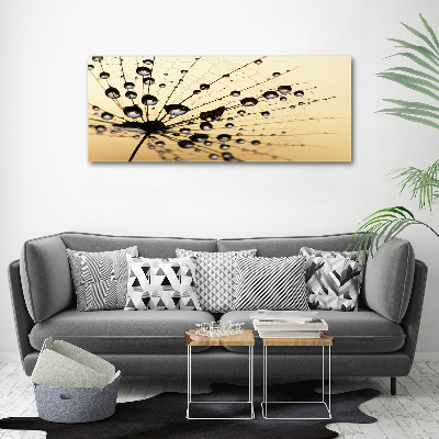 Canvas wall art Dandelion seed