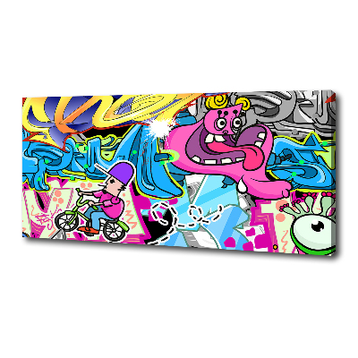 Canvas wall art Graffiti