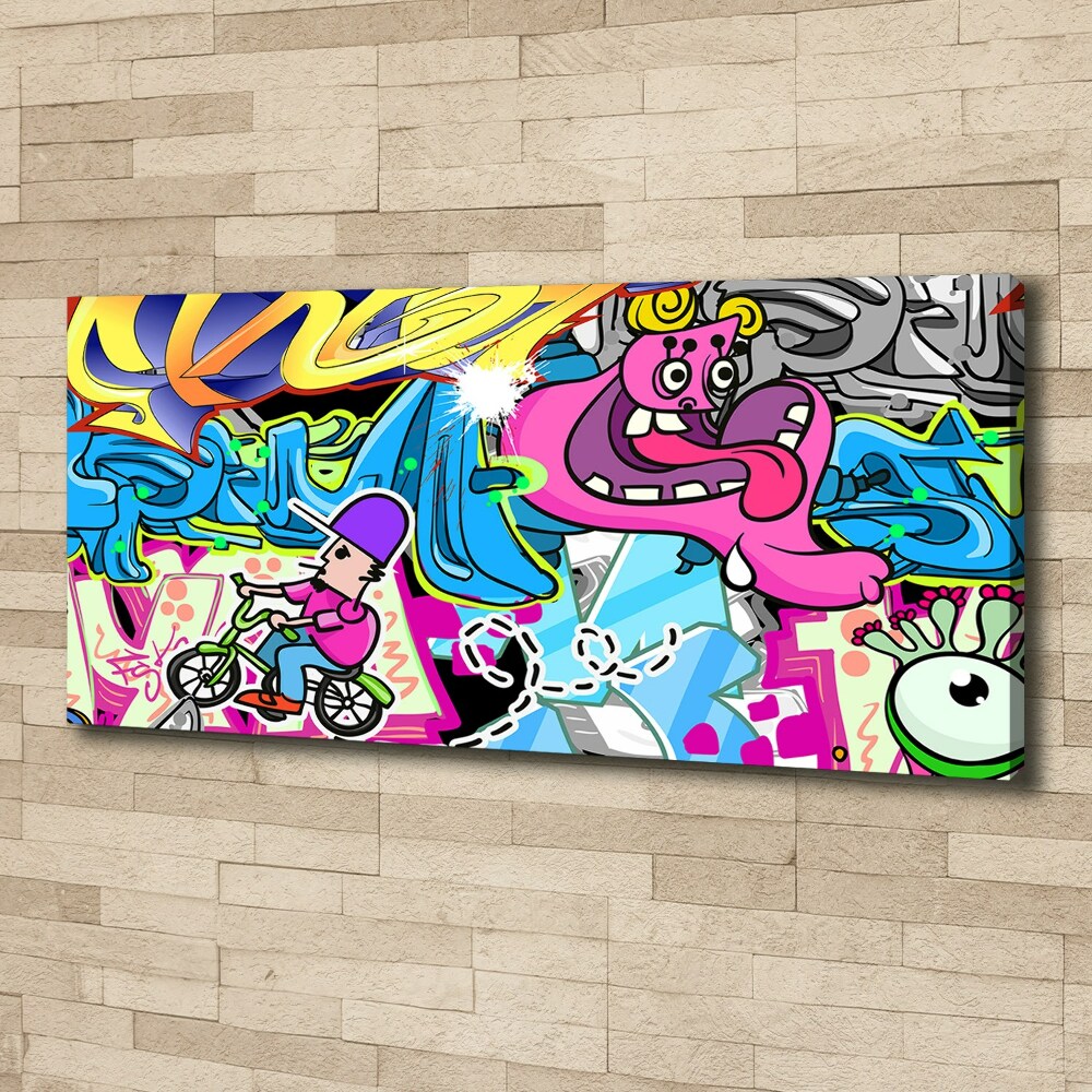 Canvas wall art Graffiti