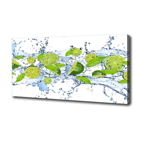 Lime and water