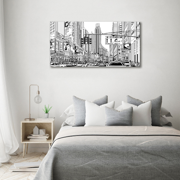 Canvas wall art New York streets