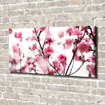 Canvas wall art Plum flower