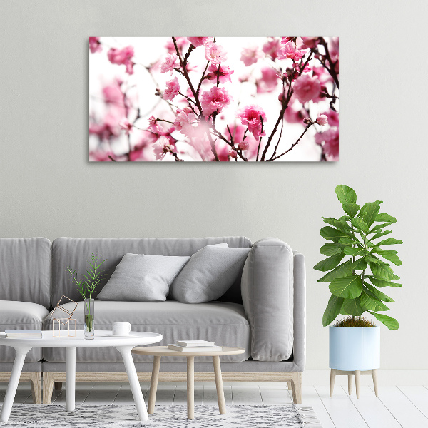 Canvas wall art Plum flower