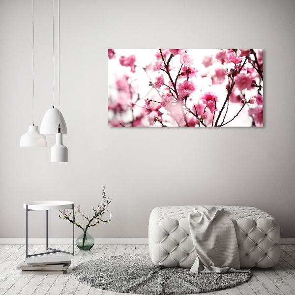 Canvas wall art Plum flower