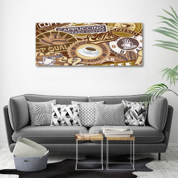 Canvas wall art Coffeehouse