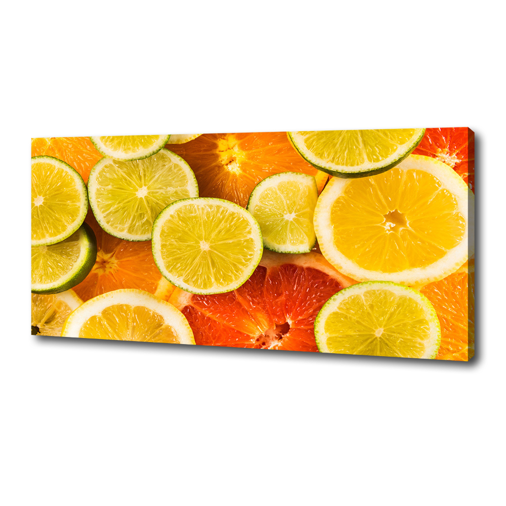 Canvas wall art Citrus fruits