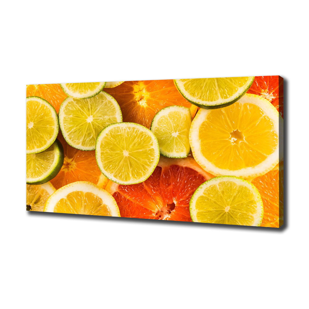 Canvas wall art Citrus fruits