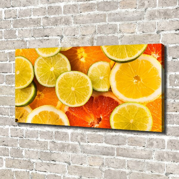 Canvas wall art Citrus fruits