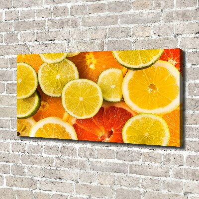 Canvas wall art Citrus fruits