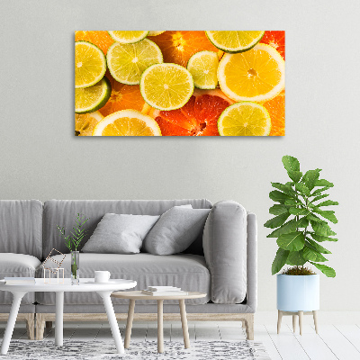 Canvas wall art Citrus fruits