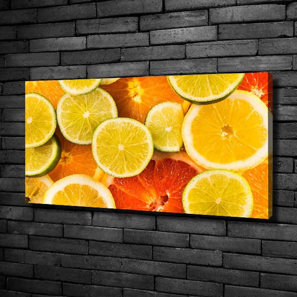 Canvas wall art Citrus fruits