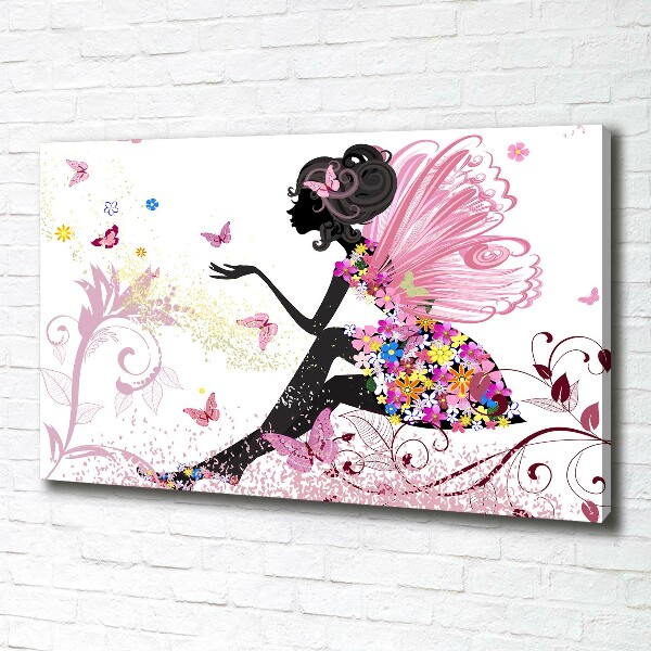 Canvas wall art Fairy