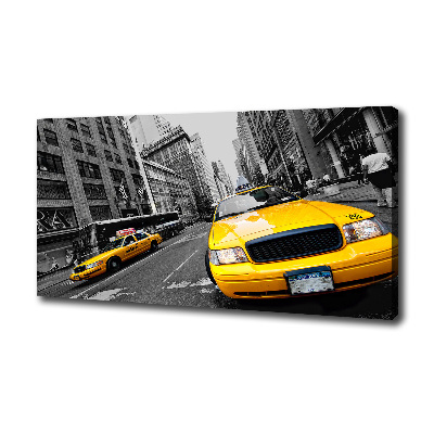 Canvas wall art New York taxis