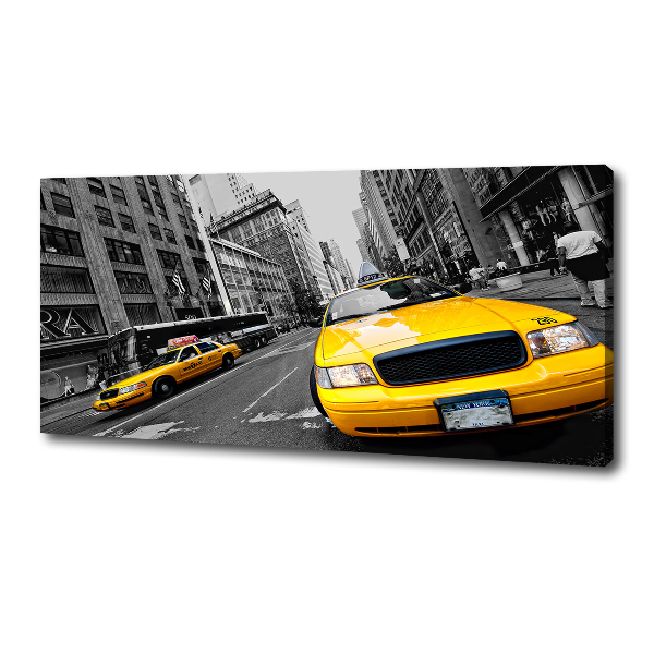 Canvas wall art New York taxis