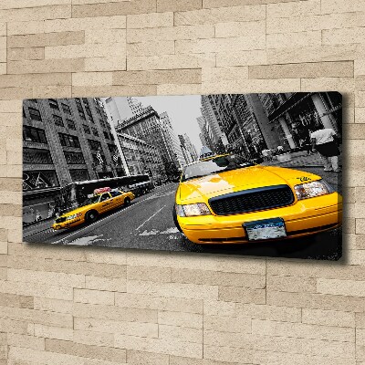 Canvas wall art New York taxis