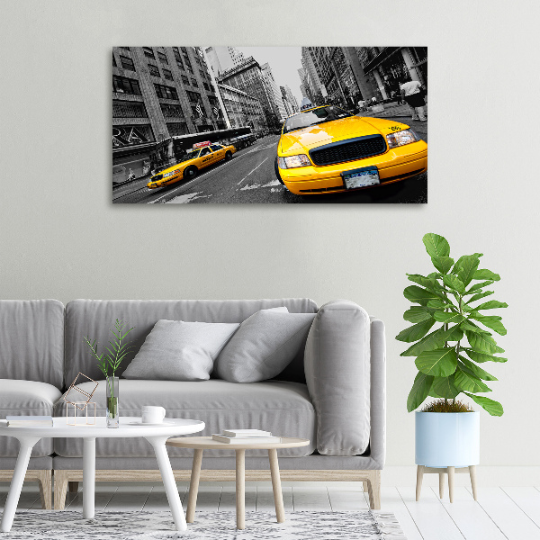 Canvas wall art New York taxis