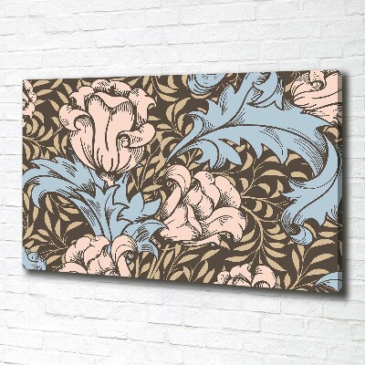 Canvas wall art Floral pattern