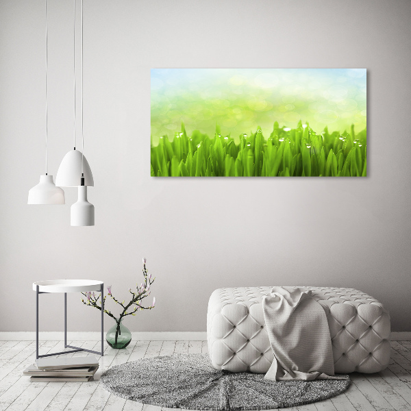 Canvas wall art Grass