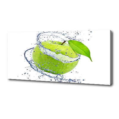 Canvas wall art Green apple