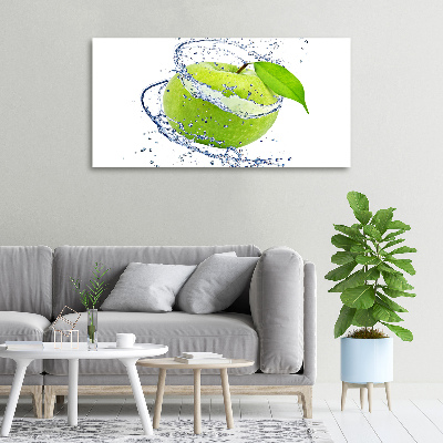 Canvas wall art Green apple