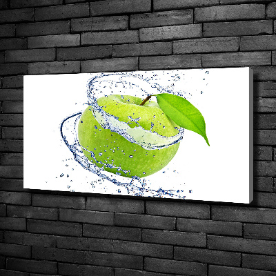 Canvas wall art Green apple