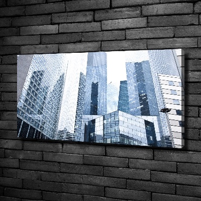 Canvas wall art Skyscrapers