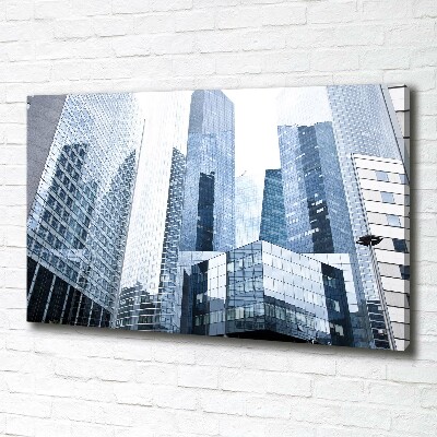 Canvas wall art Skyscrapers