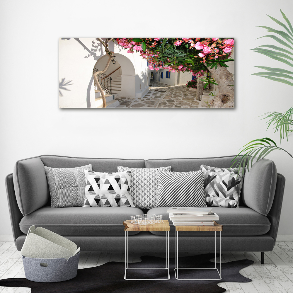 Canvas wall art Charming streets