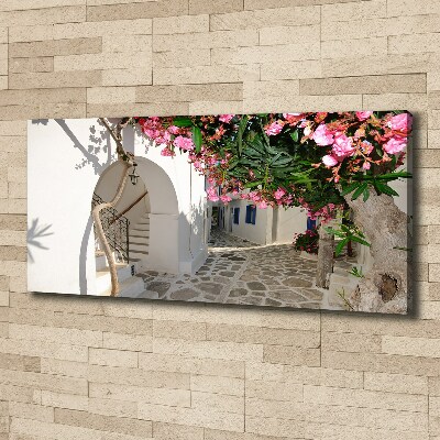 Canvas wall art Charming streets