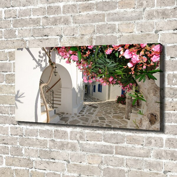 Canvas wall art Charming streets