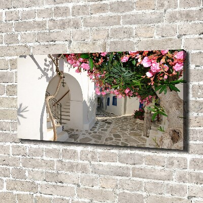 Canvas wall art Charming streets