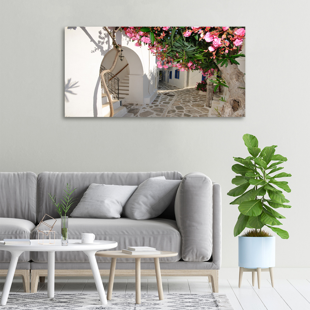 Canvas wall art Charming streets