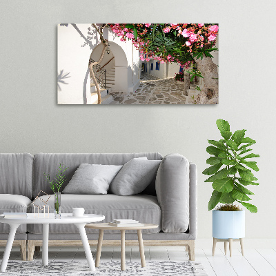 Canvas wall art Charming streets