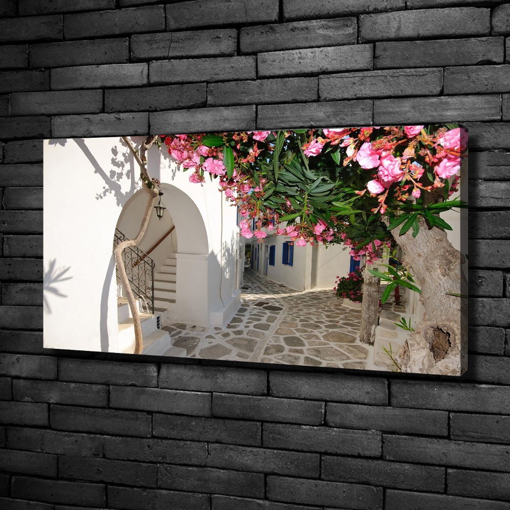 Canvas wall art Charming streets