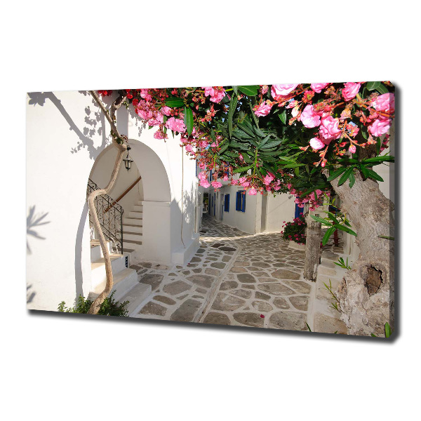 Canvas wall art Charming streets