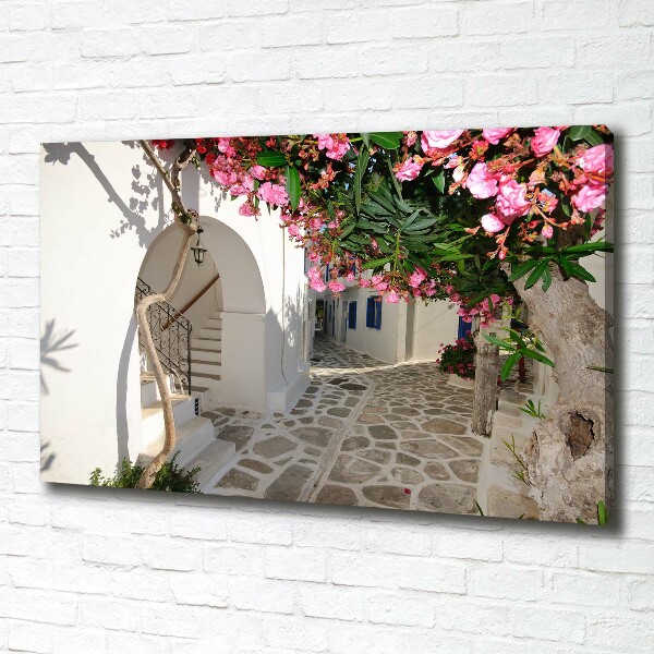 Canvas wall art Charming streets