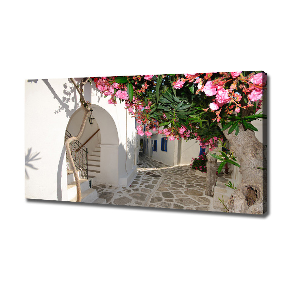 Canvas wall art Charming streets