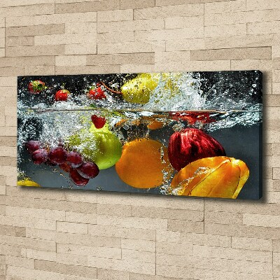 Canvas wall art Fruits and vegetables