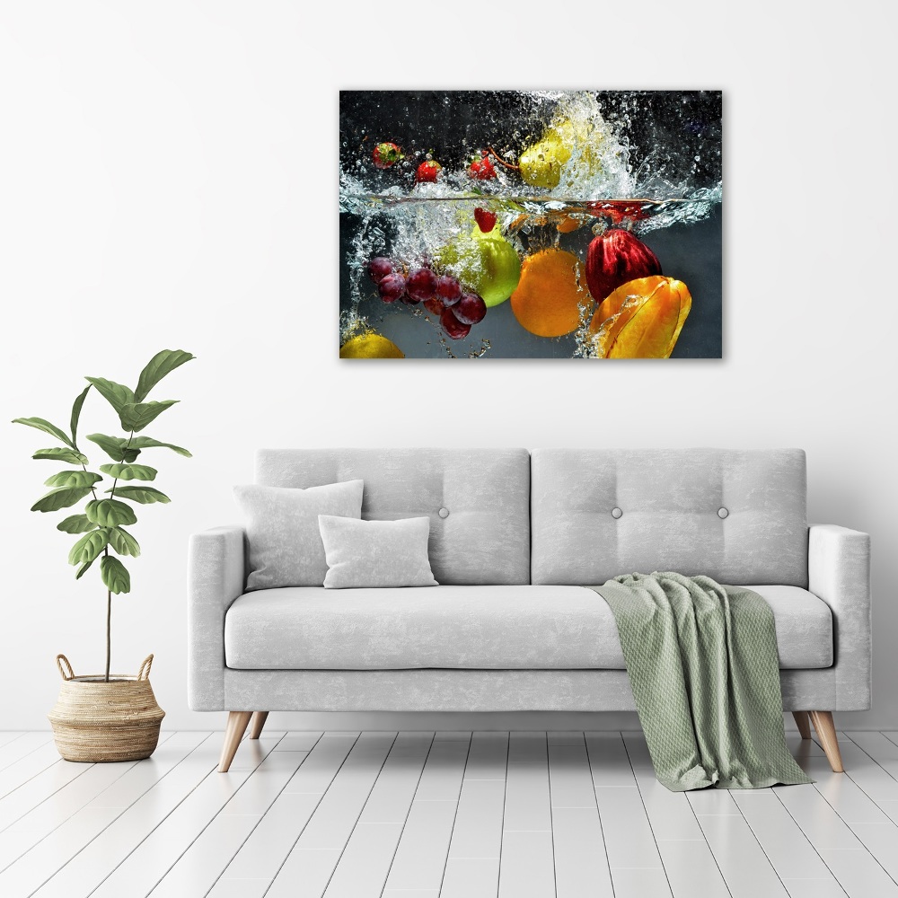 Canvas wall art Fruits and vegetables