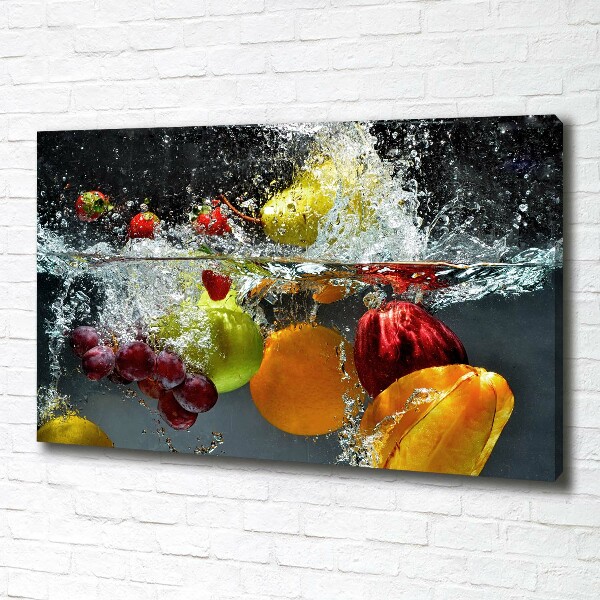 Canvas wall art Fruits and vegetables