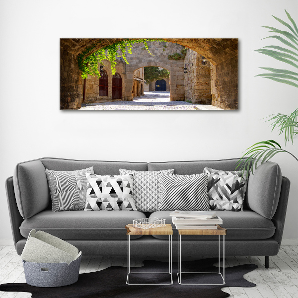 Canvas wall art Charming streets