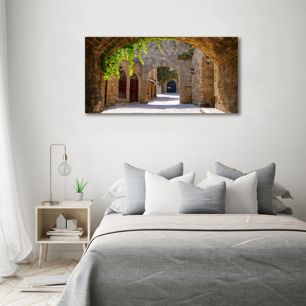 Canvas wall art Charming streets