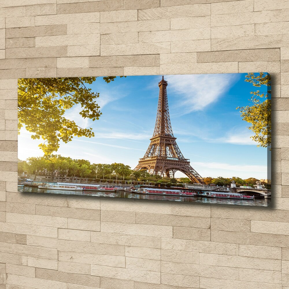 Canvas wall art Eiffel Paris tower