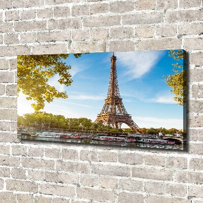 Canvas wall art Eiffel Paris tower