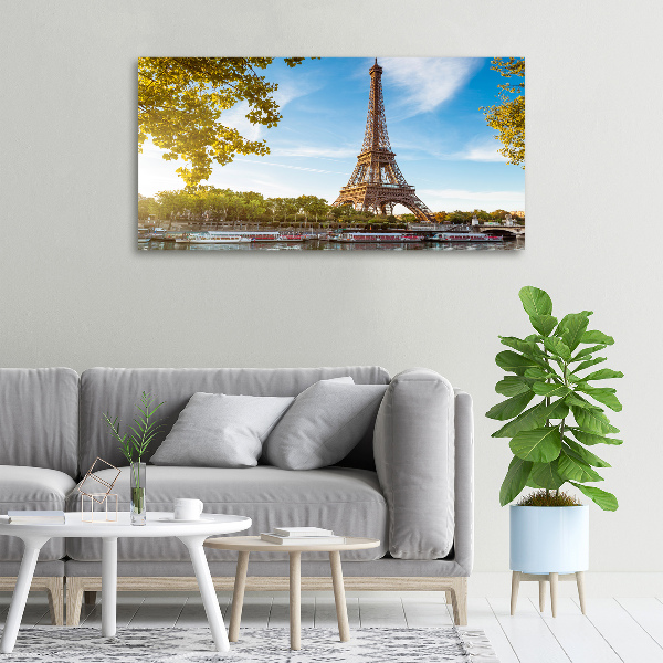 Canvas wall art Eiffel Paris tower