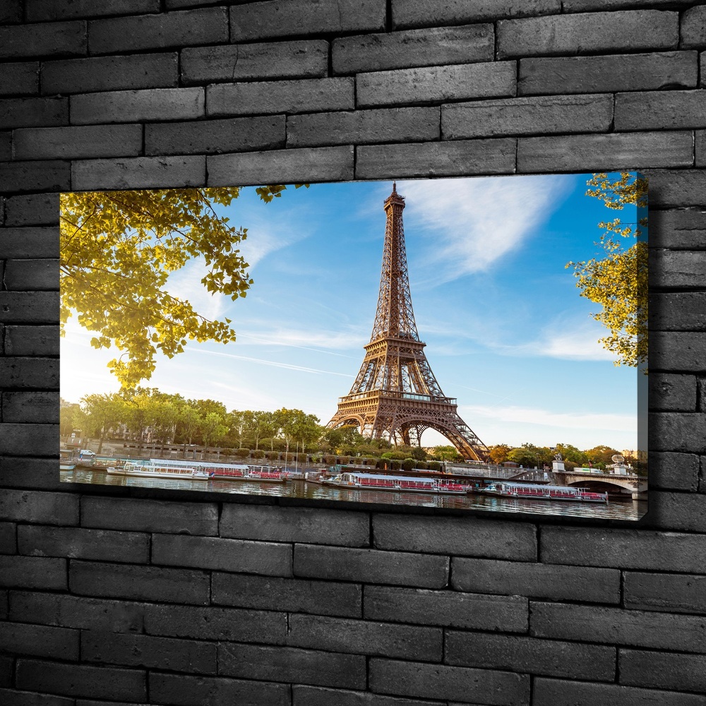 Canvas wall art Eiffel Paris tower